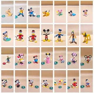 Lote figuras PVC Mickey Mouse y amigos Disney