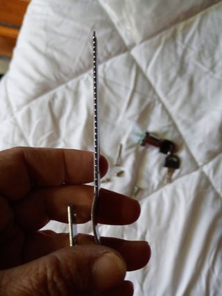 Cerradura para puerta PVC con llaves