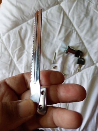 Cerradura para puerta PVC con llaves