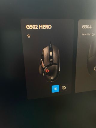 Ratón Logitech G502 HERO Negro