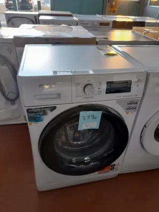 Lavadora Whirlpool 9kg Vapor de tara