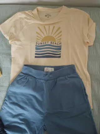 Conjunto Unit Kids Camiseta y Bermuda T. 9/10
