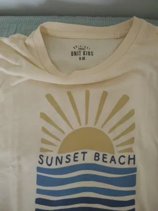 Conjunto Unit Kids Camiseta y Bermuda T. 9/10