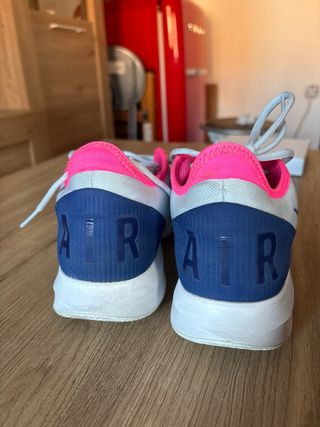 Deportivas Nike Padel Mujer Gris/Rosa