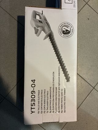 Tagliasiepe elettrica nuova ancora imballata