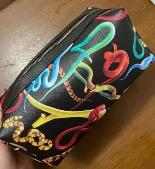 Seletti Astuccio Washbag Serpenti Multicolore