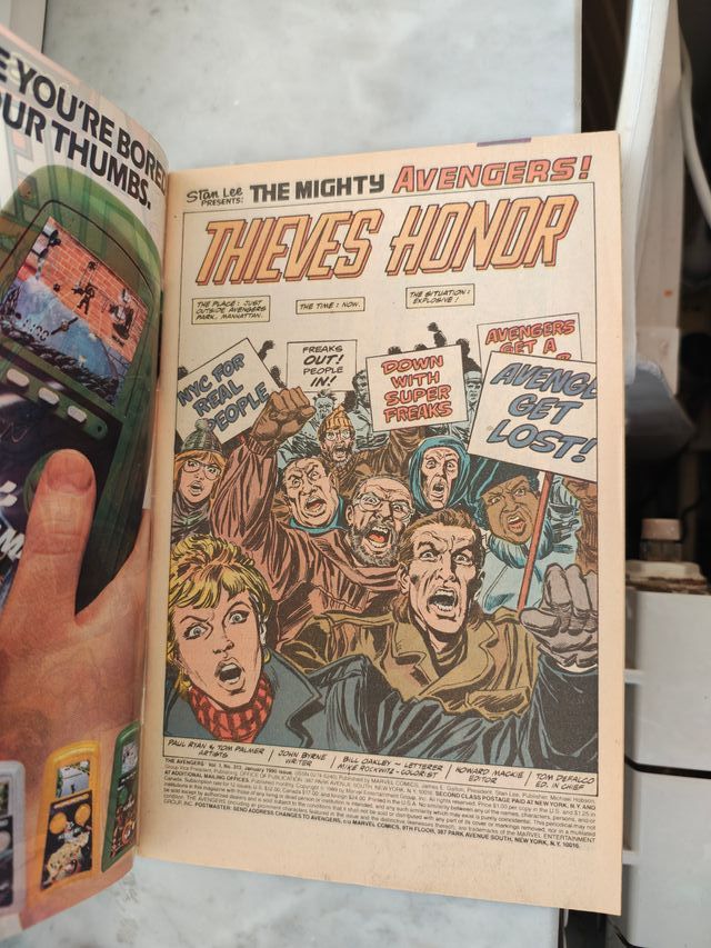 Avengers 313 Acts of Vengeance Inglese