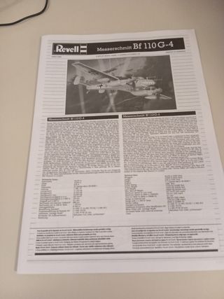 Revell 1/48 Messerschmitt Bf 110 G-4