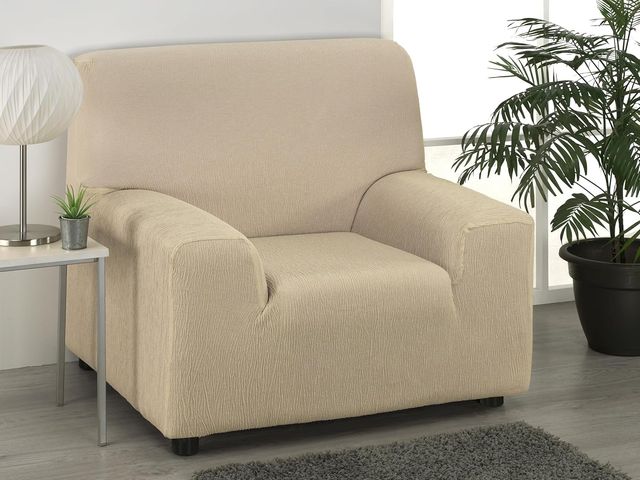 Funda sofá elástica beige