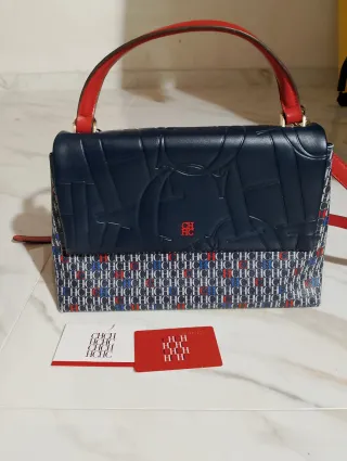 Bolso CH Azul y Rojo