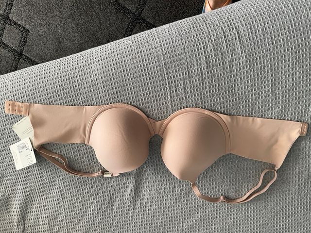 Calvin Klein Sujetador Beige Ligeramente Acolchado