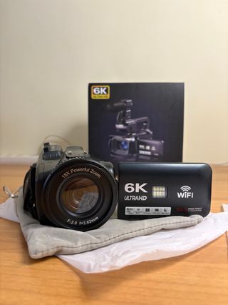 Videocamera Delmodes 6K 64MP, Nuova-mai usata