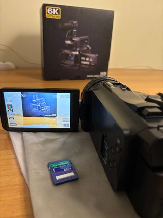 Videocamera Delmodes 6K 64MP, Nuova-mai usata