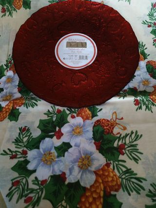 Brandani piatto decorazioni + tovaglia n