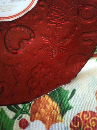 Brandani piatto decorazioni + tovaglia n