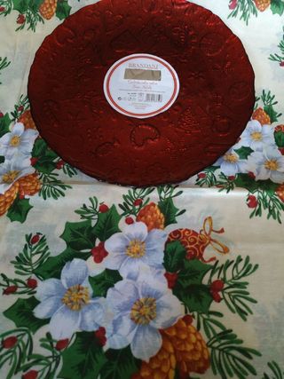 Brandani piatto decorazioni + tovaglia n