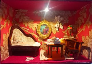 Casa bambole miniatura pezzo unico