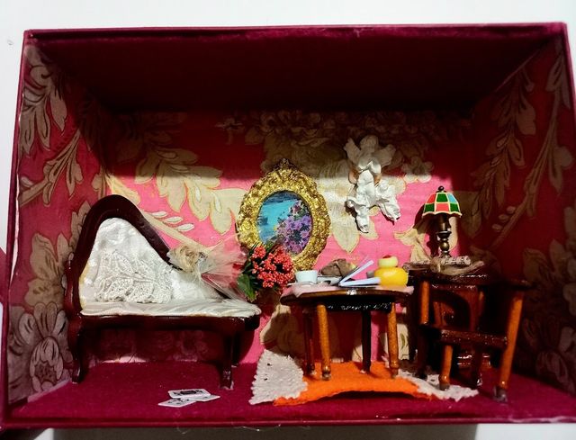 Casa bambole miniatura pezzo unico