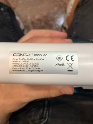 Aspiradora Cecotec Conga RockStar 200 sin cable