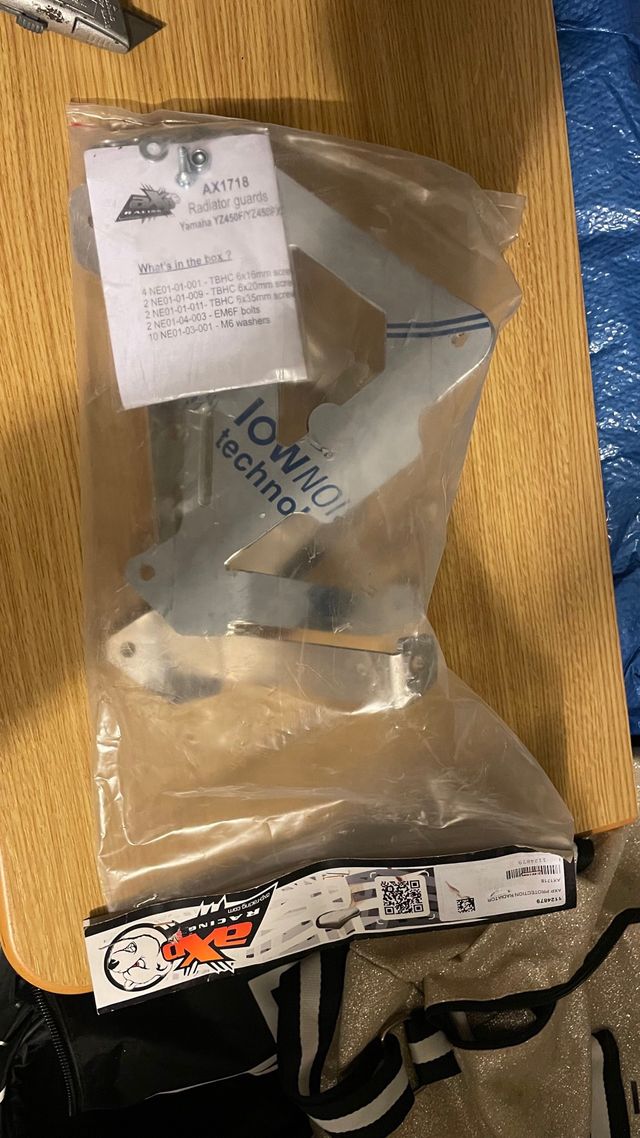 Protectores Radiador AXP Yamaha YZF 250/450