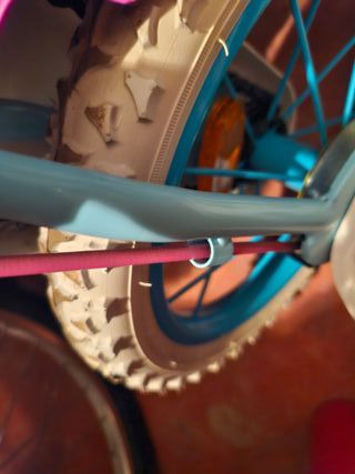 Bicicleta infantil Frozen 3-5 años con ruedines