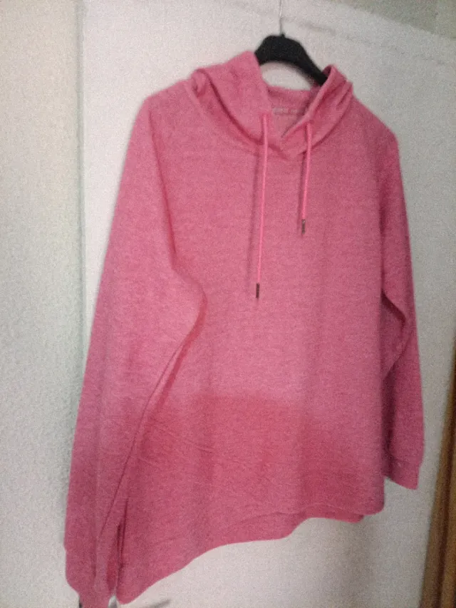 Sudadera rosa talla G cruzada L xl