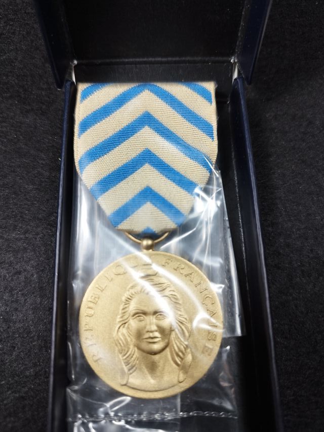 Medalla Francesa Reconocimiento Nación