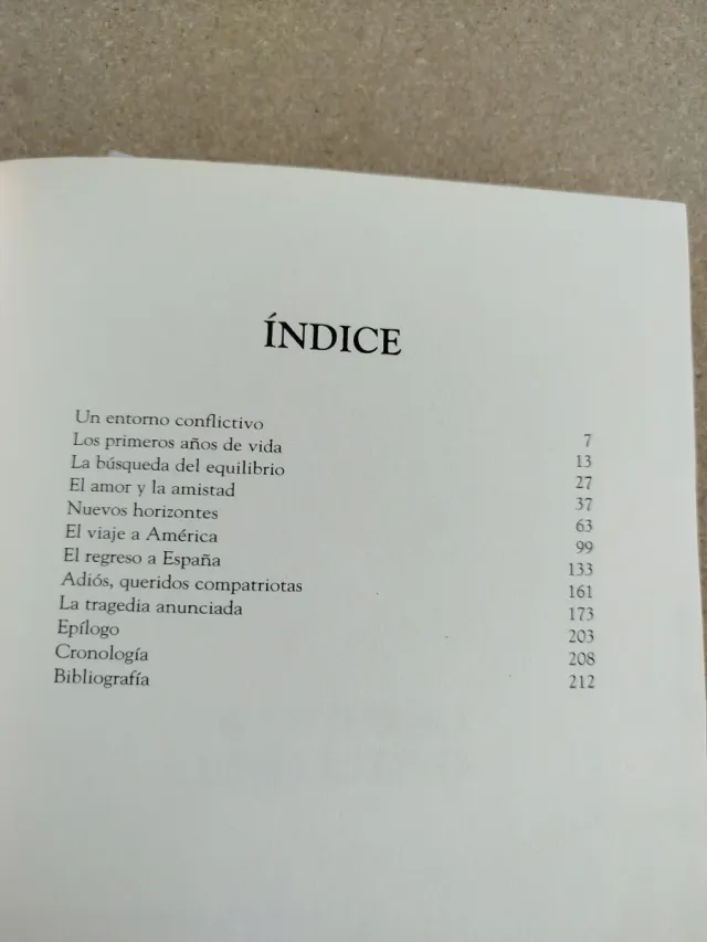 Biografía de Federico García Lorca.