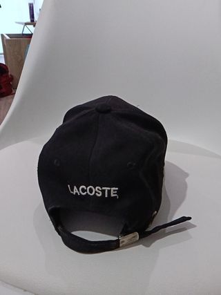 Gorra Lacoste Negra