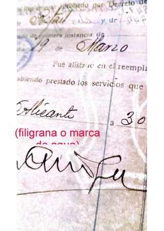 Licencia Absoluta Soldado 1944 Alcoy