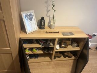 Aparador moderno madera y metal