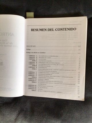 Antropologia (Spanish Edition)