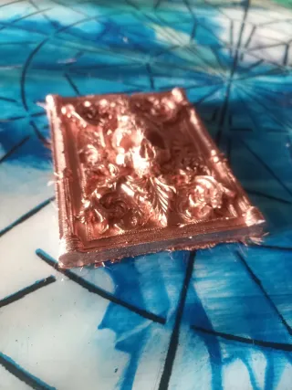 Baldosa Escayola Calavera Decorativa