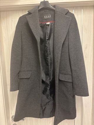 Cappotto lana BEST grigio vintage
