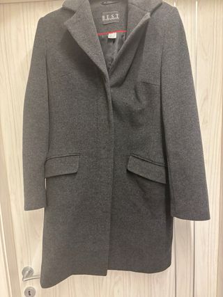 Cappotto lana BEST grigio vintage