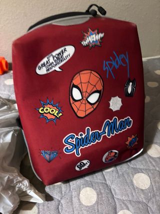 Mochila Infantil Spiderman Roja