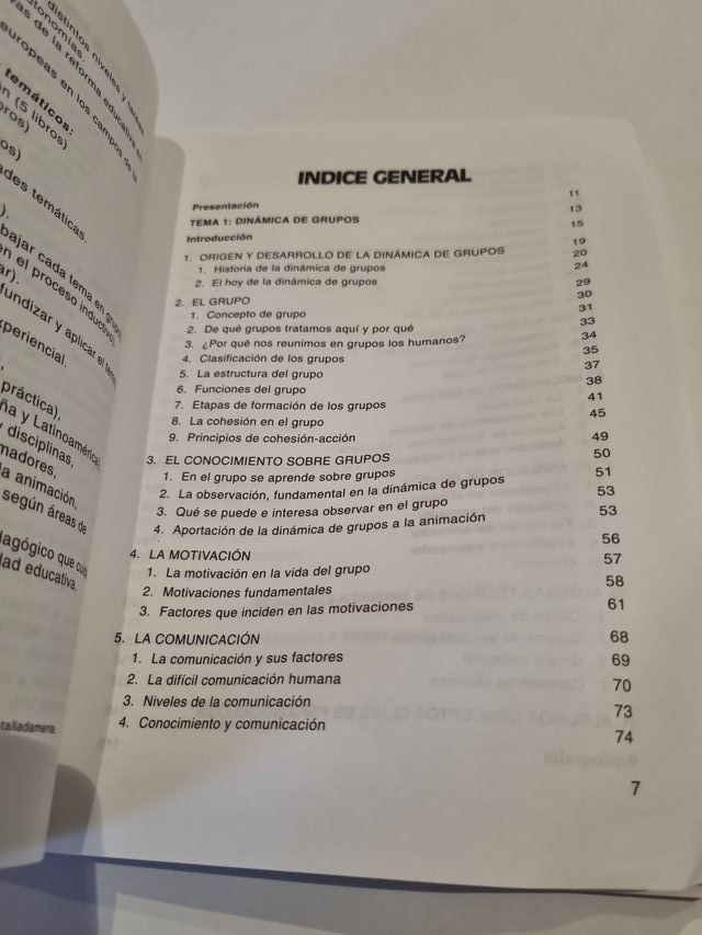 Dinámica y técnicas de grupos