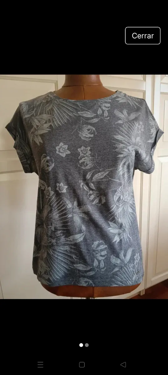 Camiseta O'Neill Estampada Gris