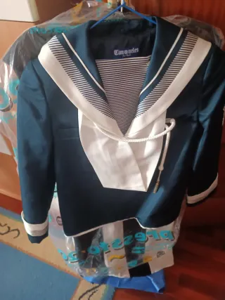 Traje comunión niño marinero talla 10