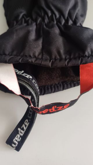 Guantes esquí niño Wed'ze negros