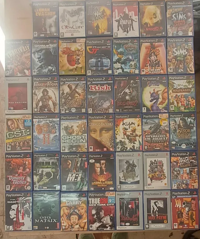 Lote de 41 Juegos PlayStation 2