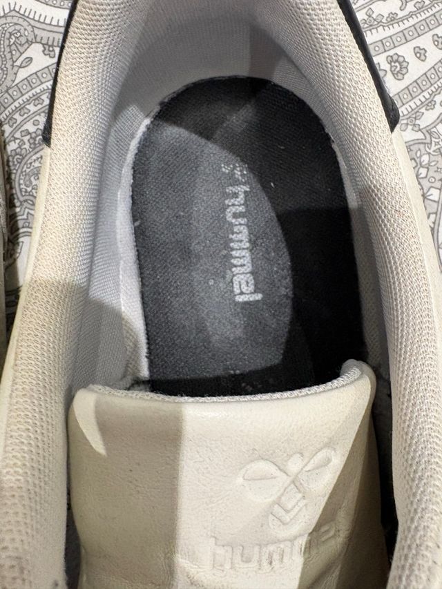 Zapatillas Hummel Talla 45 Beige/Blanco