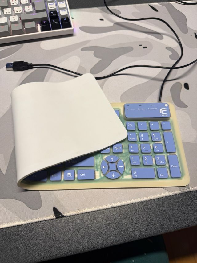 Tastiera pieghevole per viaggio