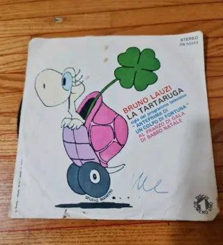 Bruno Lauzi La Tartaruga 7 Vinile