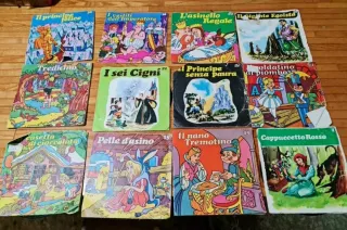 Lotto 20 Vinili Fiabe Anni 60-70