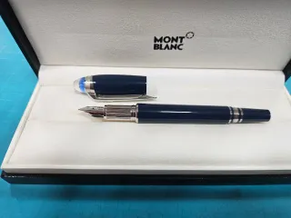 Pluma Montblanc Starwalker Azul F