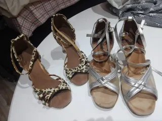 Dos pares de zapatos de baile salón Talla 36