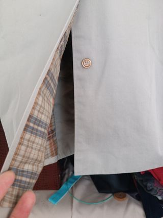 Gabardina Beige Clásica