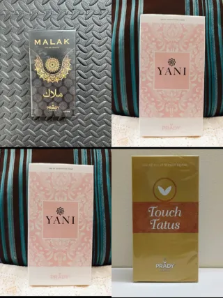 Lote 4 colonias Prady YANI, MALAK, Touch Tatus