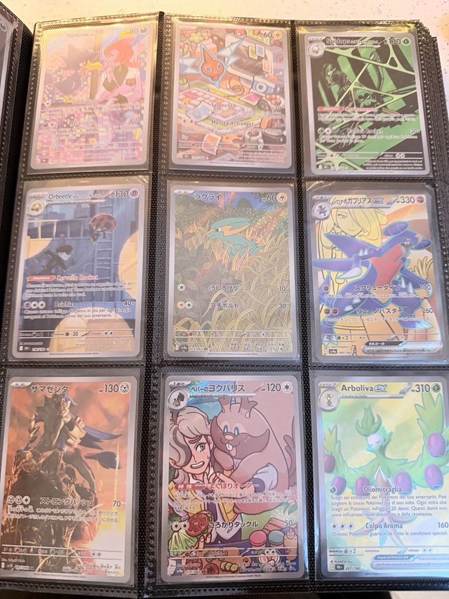 Album carte Pokémon varie espansioni